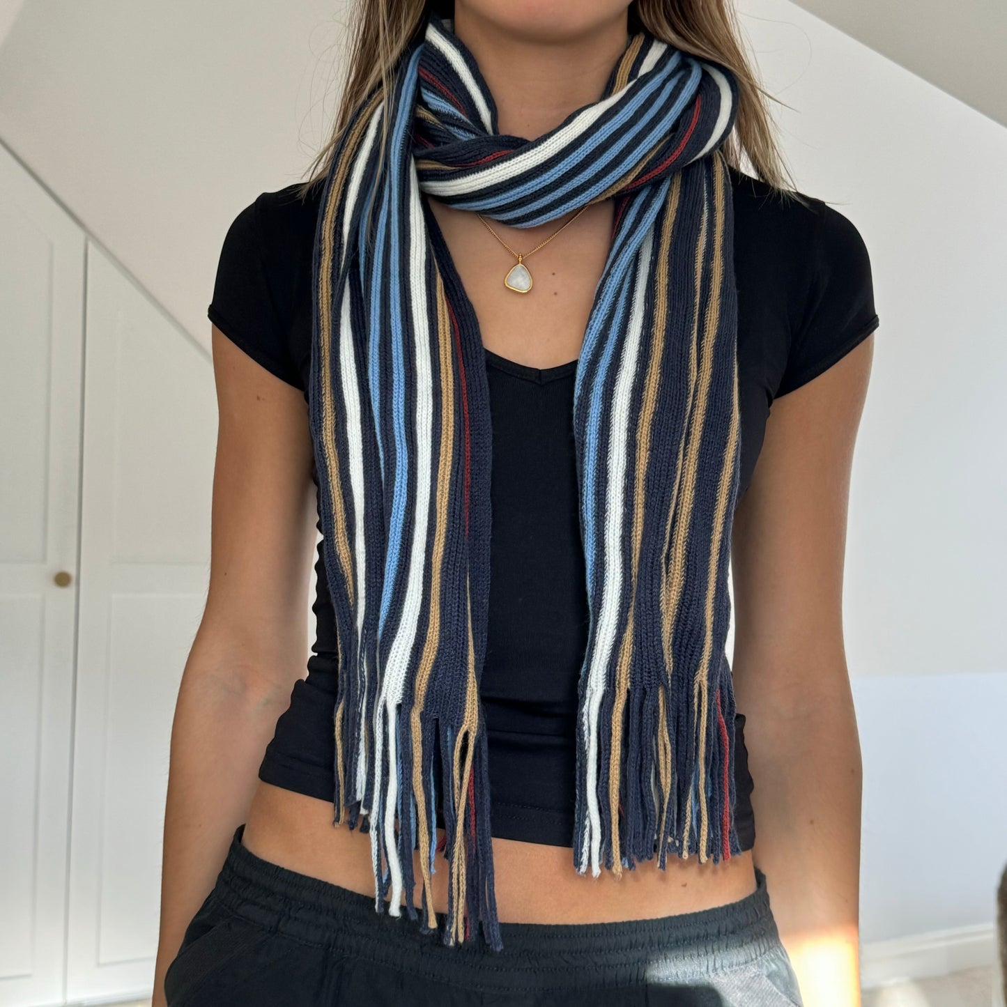 Knitted scarf