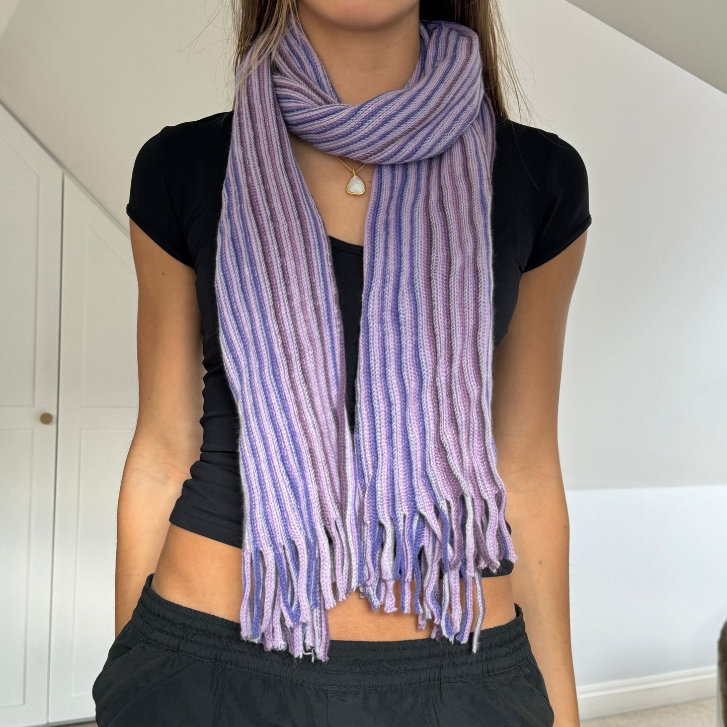 Knitted scarf