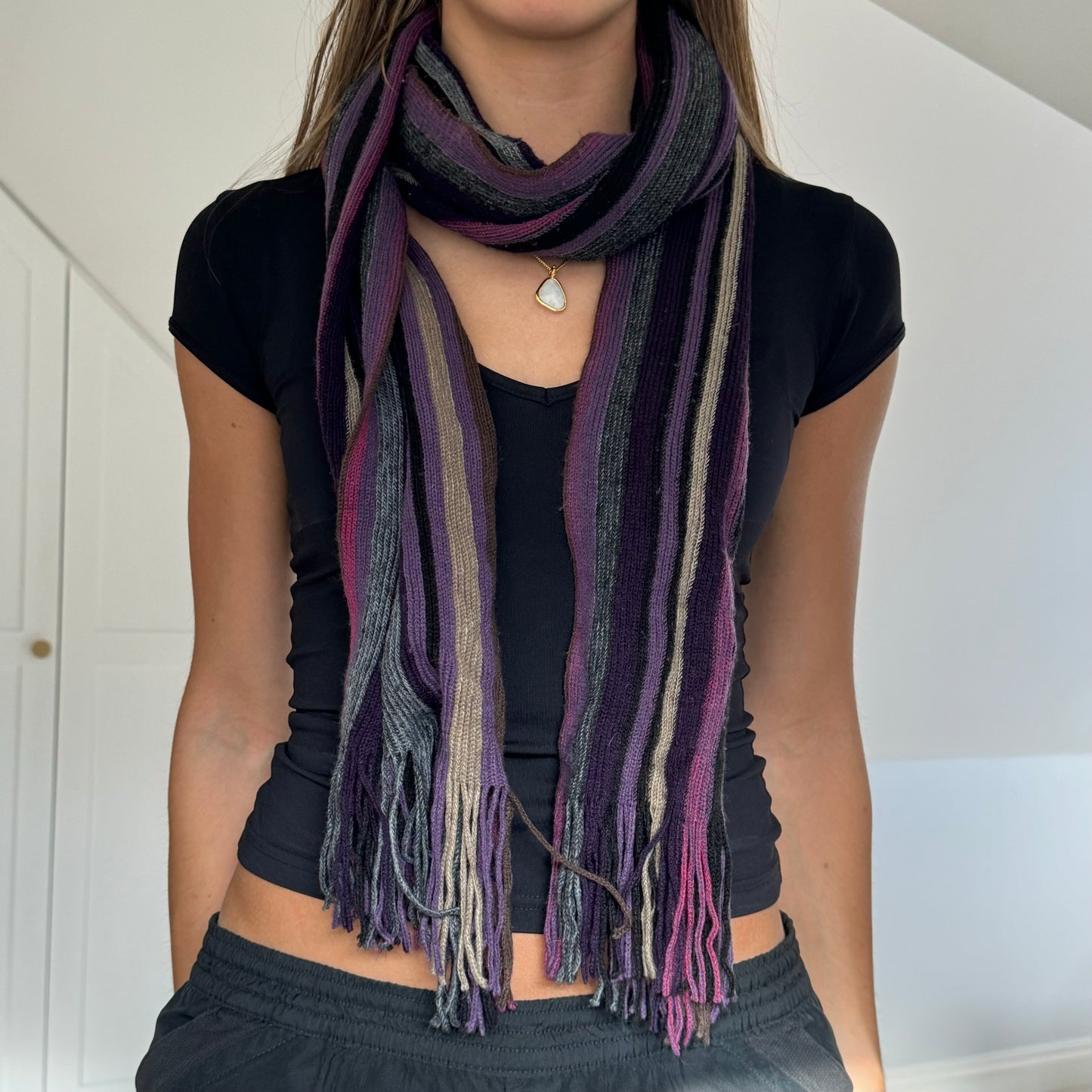 Knitted scarf